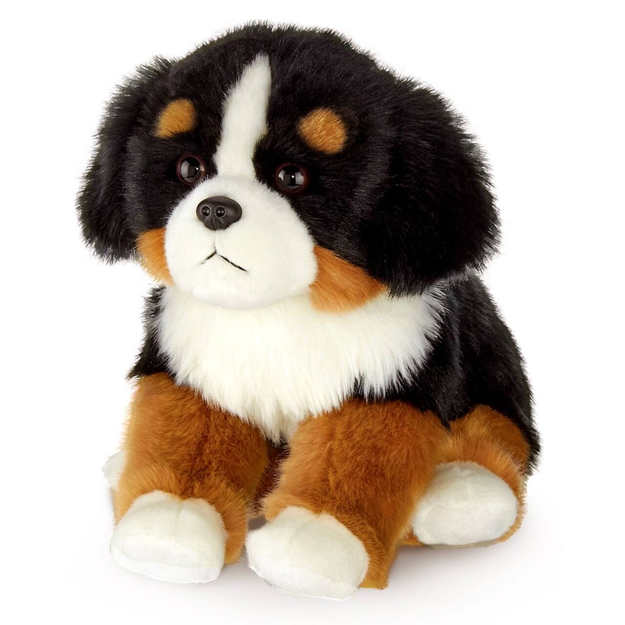 Bearington Bernie The Bernese Mountain Dog Stuffed Animal, 13 Inch Puppy Stuffed Animal, for Ages 3-14